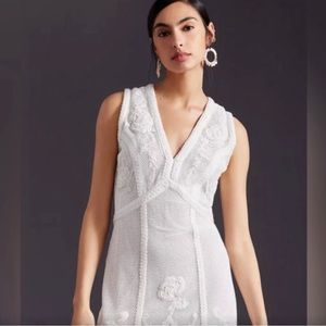 NWT ANTHROPOLOGIE NOT SO SERIOUS PALLAVI MOHAN DEEP V MINI DRESS❤️❤️❤️❤️